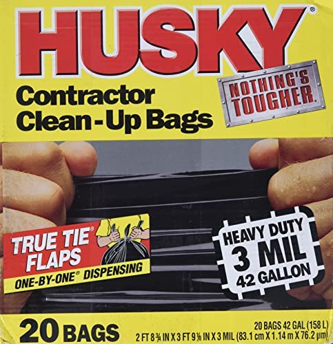 Husky Hk13xhf090w-xr Kitchen Trash Bags, 13 Gallon Capacity