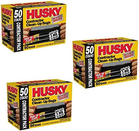 Husky 50 Count Contractor Bags, 42 Gallon - Baer Auctioneers